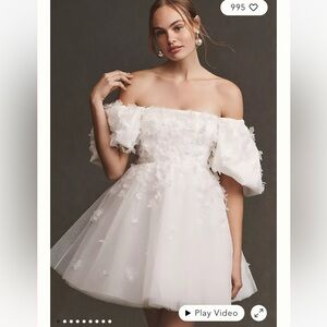 Elegant Off-Shoulder White Dress